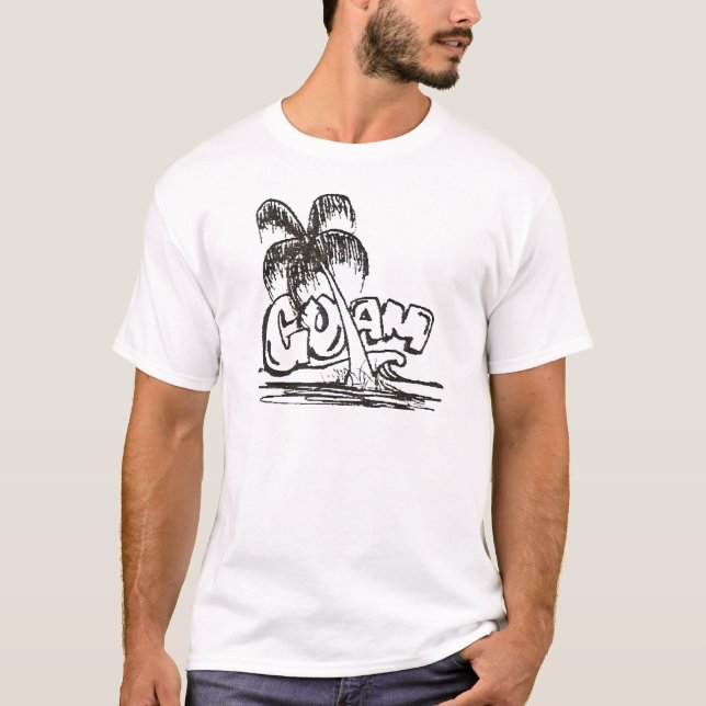 T-shirt b&w de la Guam (Devant)