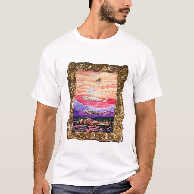 T-shirt Ba Cycle de Nefertara (Devant)