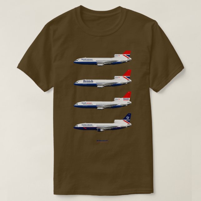 T-shirt BA tristar 500s  (Design devant)