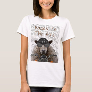 T-shirt Baaad To the Bone