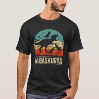 T-shirt Baba Dinosaur T Rex Babasaurus 3 enfants Match de 