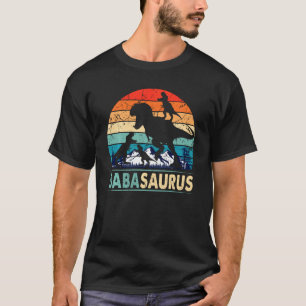 T-shirt Baba Dinosaure Rex Baba Dinosaure 3 Enfants Drôle