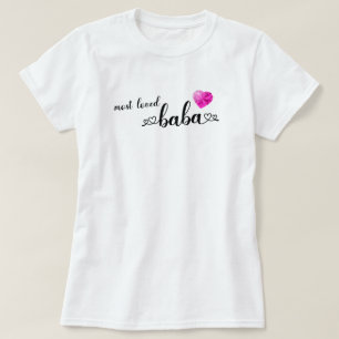 T-shirt Baba le plus aimé