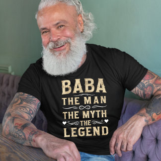 T-shirt BABA | L'Homme Le Mythe La Légende Fête des Pères