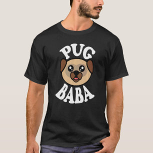 T-shirt Baba Pug Mignon