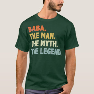 T-shirt Baba The Man Myth Legend Fête des pères cadeau p