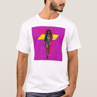 T-shirt babe du jean bleu