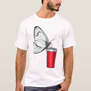 T-shirt Babfly Drinking