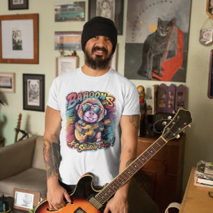 T-shirt Baboon super : Les babouins sont tout à fait cool