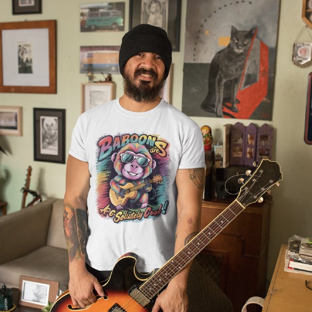 T-shirt Baboon super : Les babouins sont tout à fait cool (Créateur téléchargé)