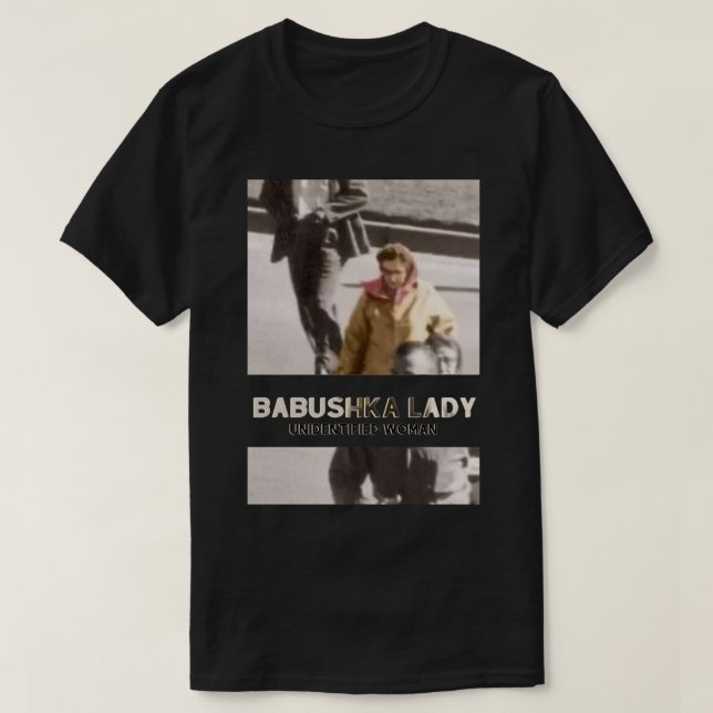 T-shirt Babushka Lady Mystère (Design devant)