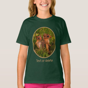 T-shirt Baby Chipmunks Animal Art Personnalisé
