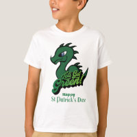 Baby Dragon Saint Patrick's Day design