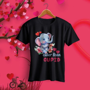 T-shirt Baby Elephant-Cuter que Cupidon-Funny Valentine