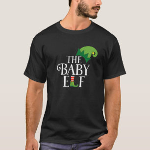 T-shirt Baby Elf Matching Family Group Christmas Party Paj