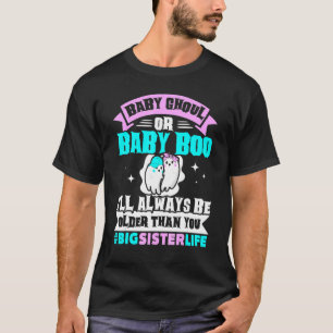 T-shirt Baby Ghoul Ou Baby Boo Je serai toujours plus âgé 