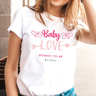 T-shirt "Baby Love" Future Maman Shower