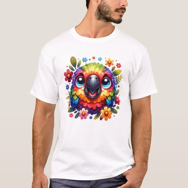 T-shirt Baby Parrot (Devant)