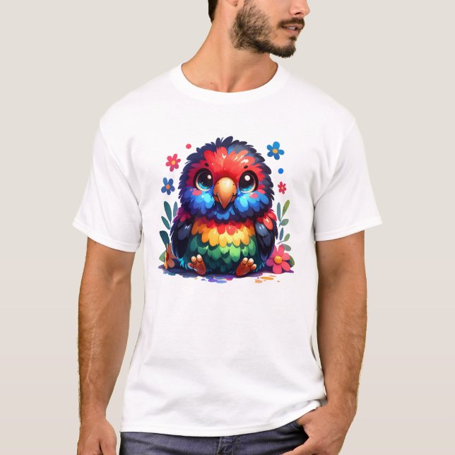 T-shirt Baby Parrot (Devant)