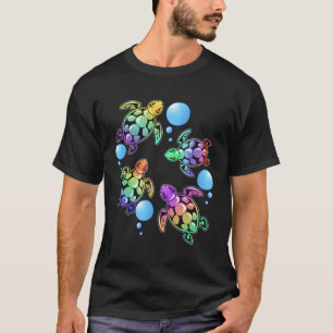 T-shirt Baby Sea Turtle Cadeaux Enfants Et Adultes Sea Tur