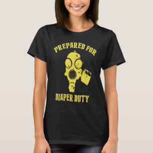 T-shirt Baby shower amusant Nouveau Maman Papa Déchets Déc