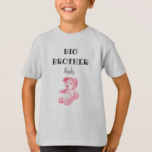 T-shirt Baby shower Big Brother Soeur Enfants-Jeunesse XS-