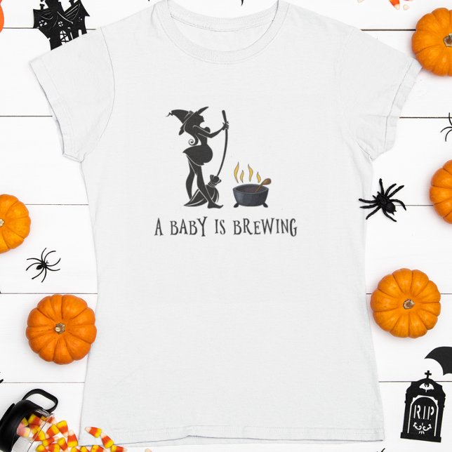 T-shirt Baby shower de grossesse de sorcière (Créateur téléchargé)