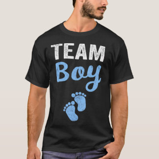 T-shirt Baby shower de révélation de genre de garçon d'équ