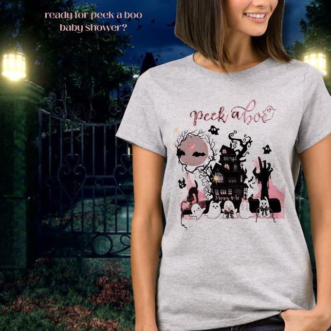 T-shirt Baby shower d'Halloween pour maman-to-be (Boo-tiful Mommy-to-Be Halloween Baby Shower T-Shirt)