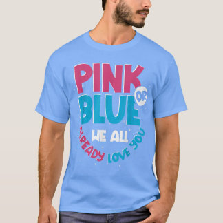 T-shirt Baby shower Genre Reveve Party Futurs Parents Gen