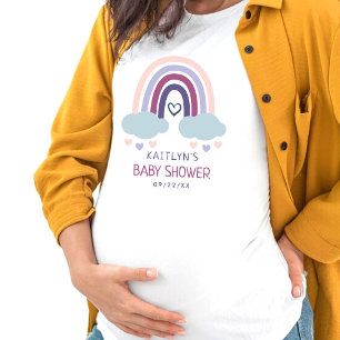 T-shirt Baby shower Little Rainbow
