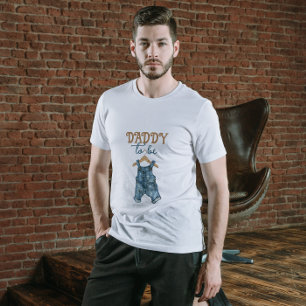T-shirt Baby shower moderne Denim Boy Blue Jean