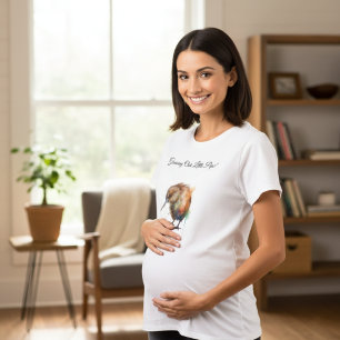 T-shirt Baby Shower Oiseau Licorne Kiwi Douce Pipi