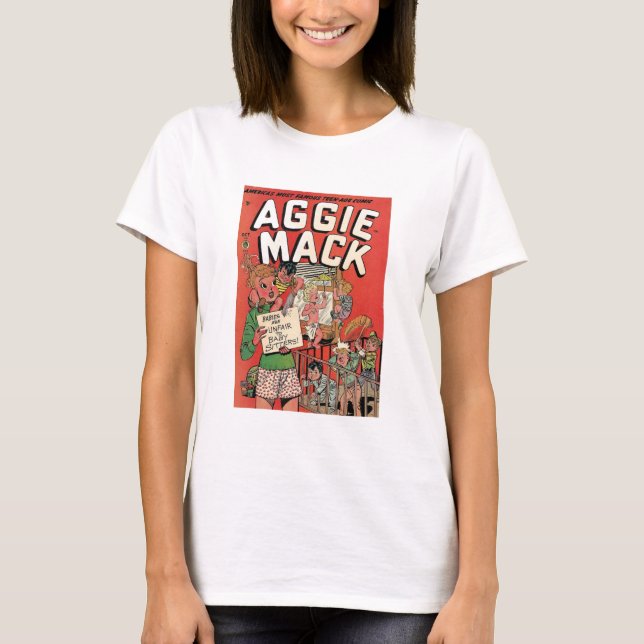 T-shirt Baby Sitters - Big Tree - Aggie Mack - Retro (Devant)