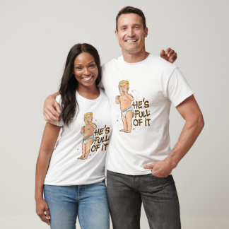 T-shirt Baby Trump Il en a plein