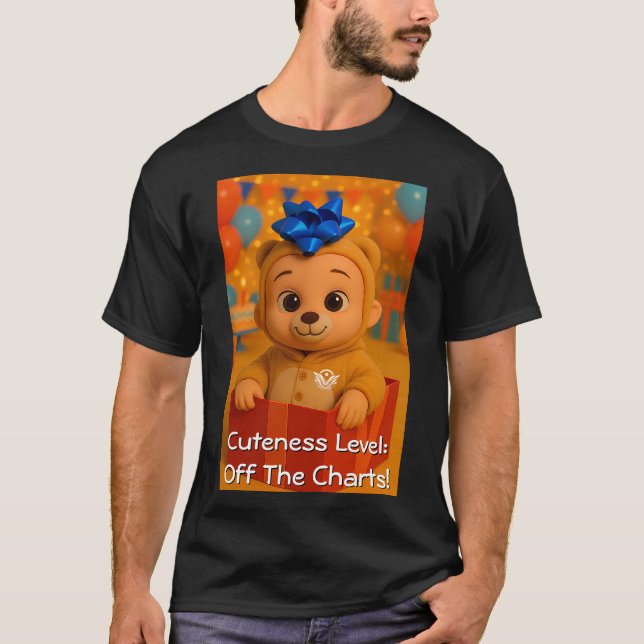 T-shirt babyJoy Series 4 #12 Cuteness Level Off The Charts (Devant)