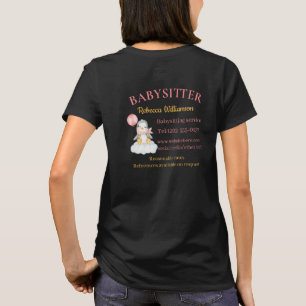 T-shirt Babysitter Cute Penguin Business