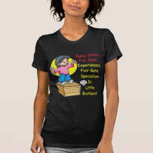 T-shirt Babysitter pour la location !