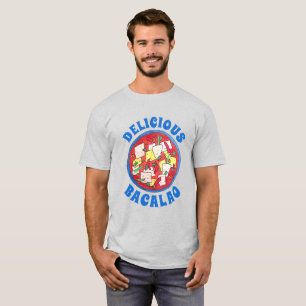 T-shirt Bacalao Cuisine portoricaine Morue Salée Poisson S