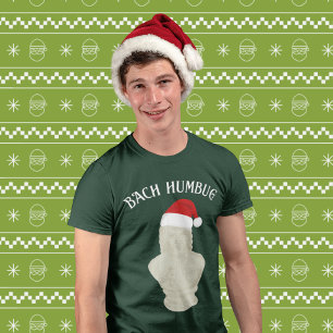 T-shirt Bach Humbug Funny Musique classique Noël