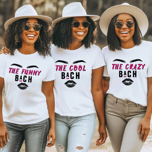 T-shirt Bach Personnalité Type Face Bachelorette Party
