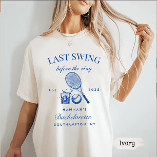 T-shirt Bache Rose Dernière Chanter Avant Le Tennis De Cer