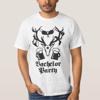 T-shirt Bachelor fête sexy bois de cerf JGA Polterabend