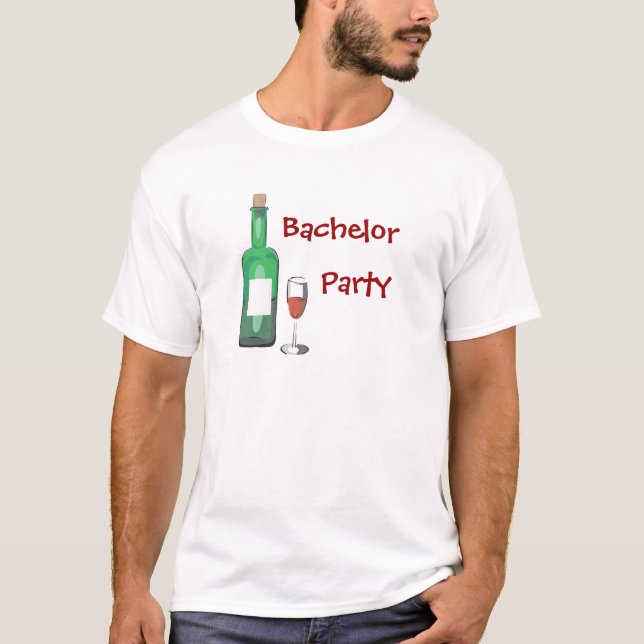 T-shirt Bachelor Party (Devant)
