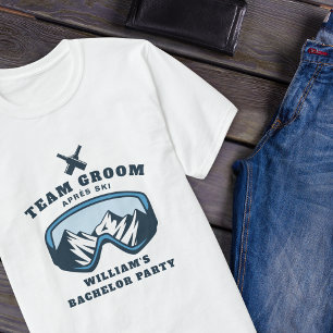T-shirt Bachelor Party Groom Apres Ski