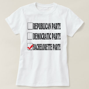 T-shirt Bachelorette.