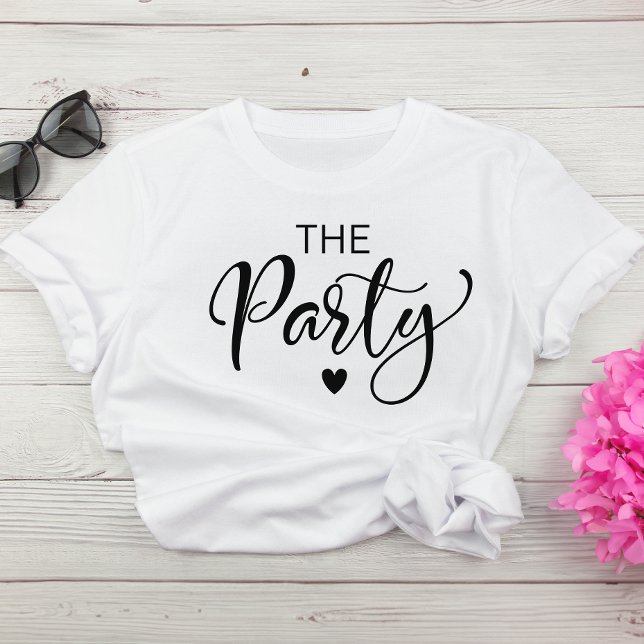 T-shirt Bachelorette (Celebrate the bride-to-be in fun and style at her bachelorette party)