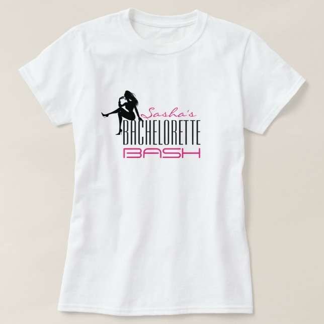 T-shirt Bachelorette Bash (Design devant)