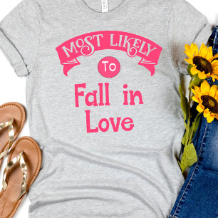 T-shirt Bachelorette de groupe le plus susceptible tomber 