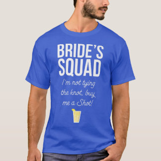 T-shirt Bachelorette de la brigade de la mariée